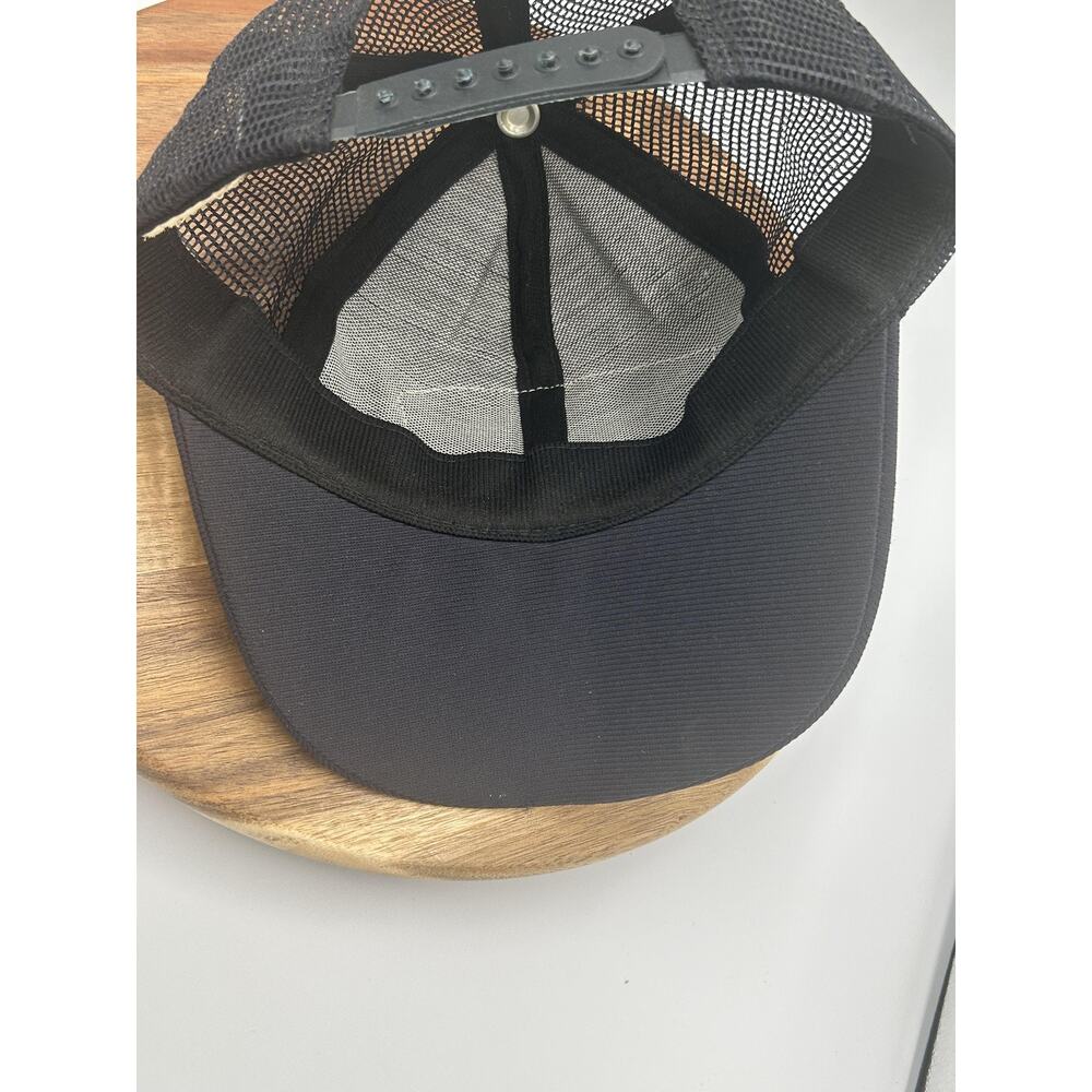 USS Louisville Hat Cap Snap Back Mesh Trucker Mens Navy USA Black Scrambled Eggs - Picture 8 of 11